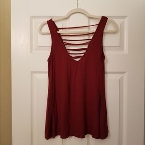 Socialite Rust Tank Top